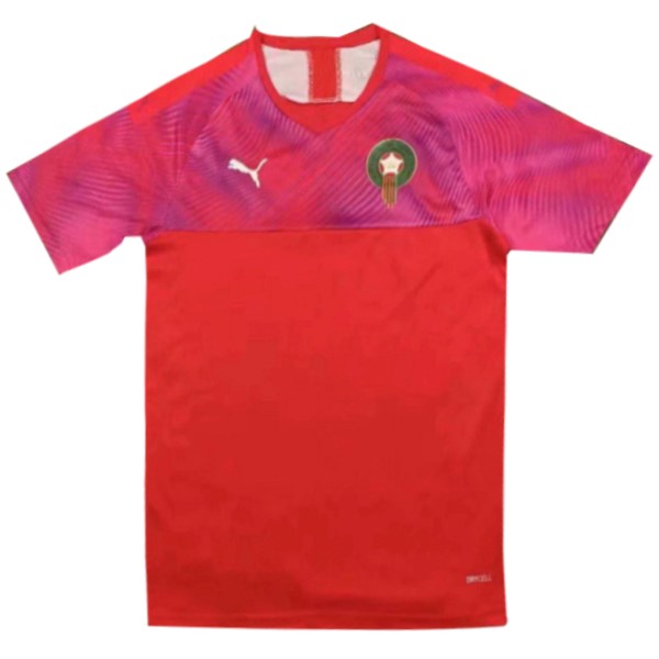 Tailandia Camiseta Marruecos Replica Primera Ropa 2019 Rojo